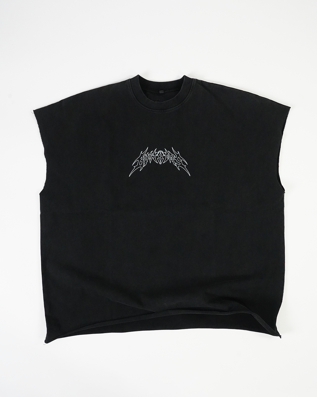 【MUCENT X CATSAVETHEWORLD】Crop short-sleeved Tee / 追跡付 SAINT Mxxxxxx RAINBOW SAINT Short sleeve T-shirt _ FASCINATE