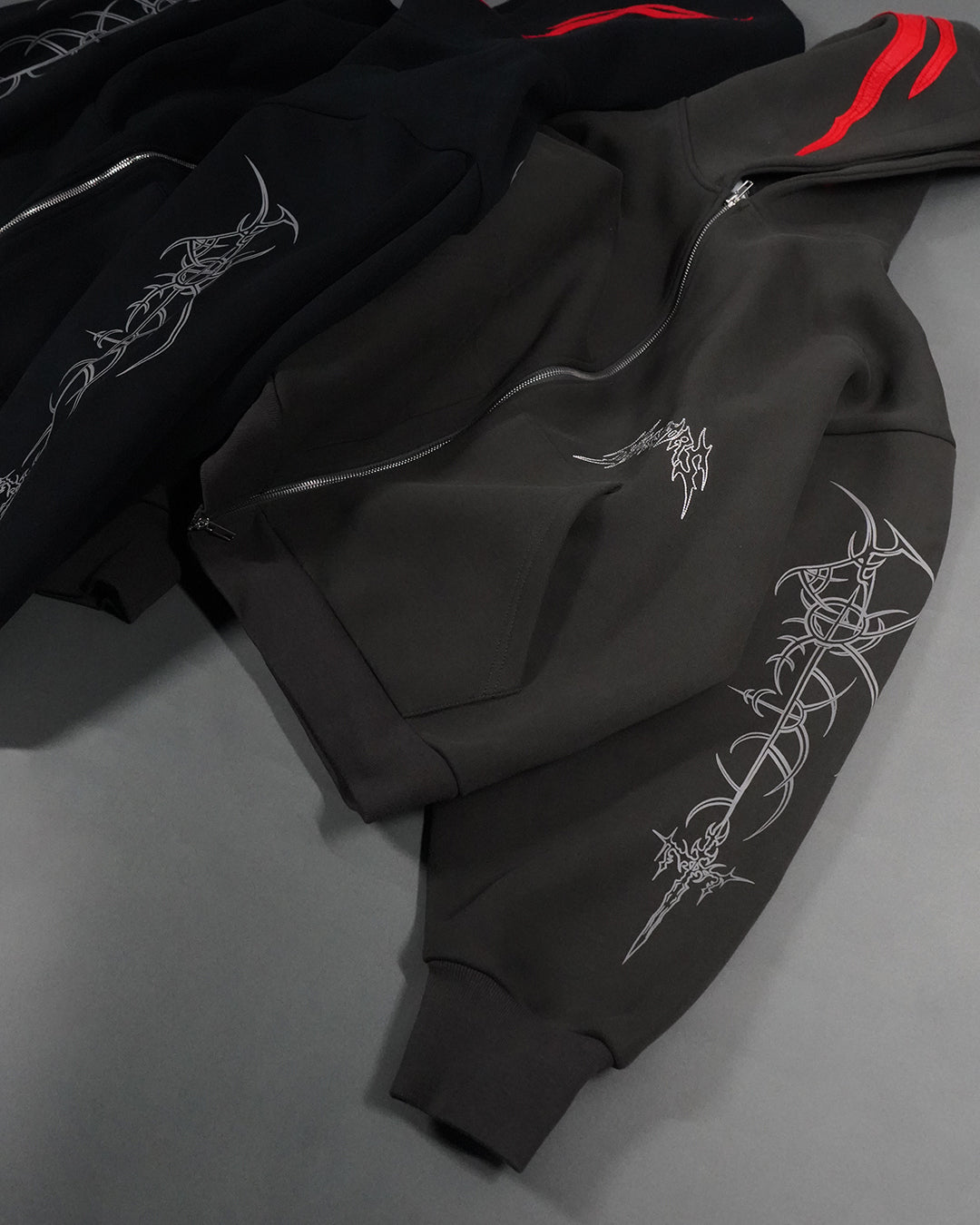 Wrathful Zip-Up (Black)