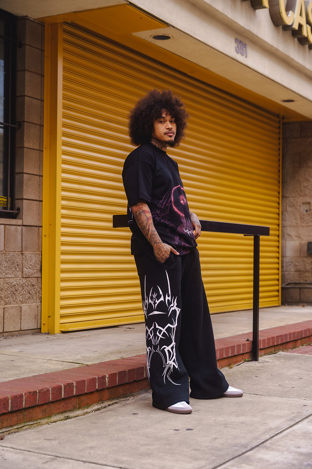 'DISMANTLE' Wide Sweatpants