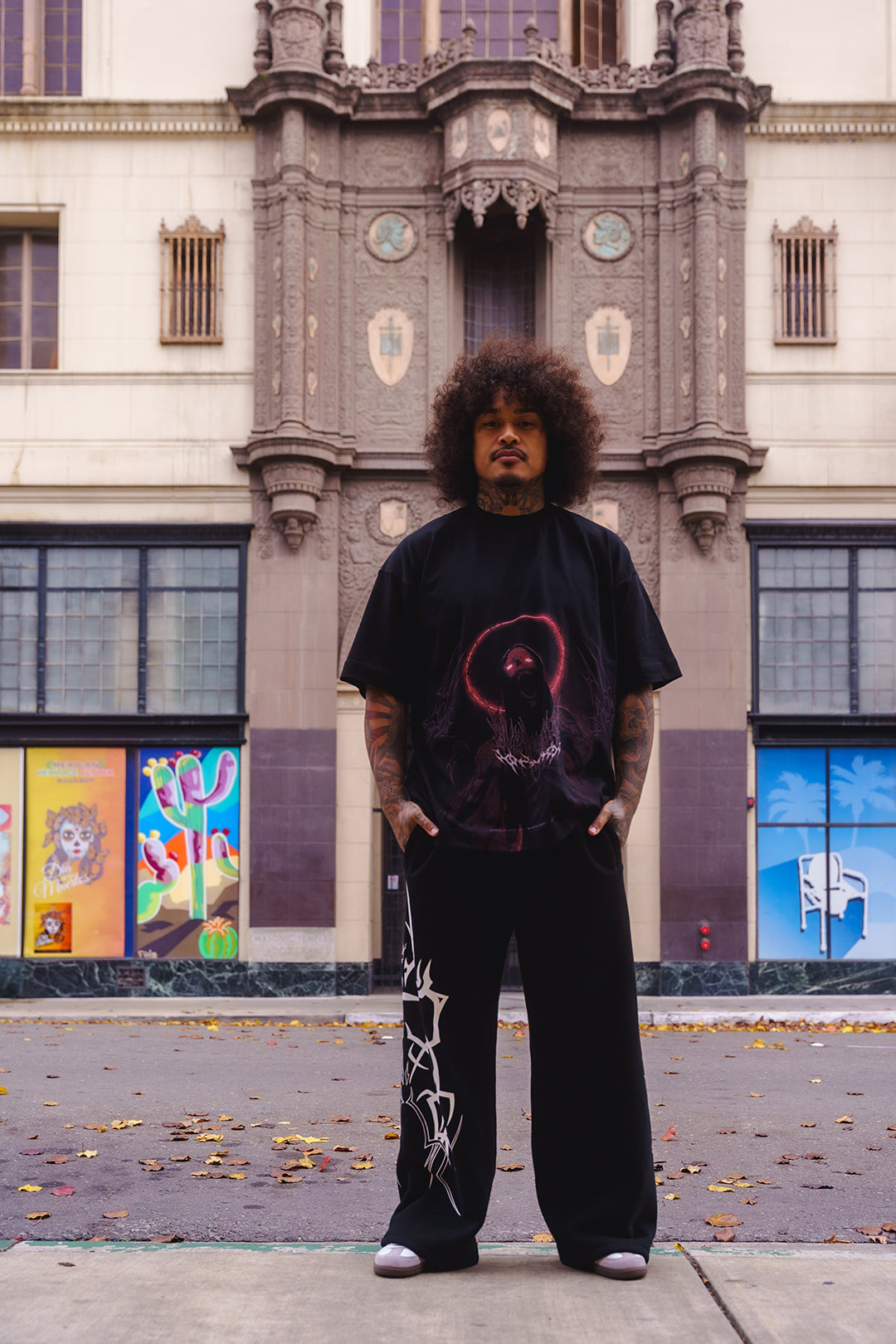 'DISMANTLE' Wide Sweatpants