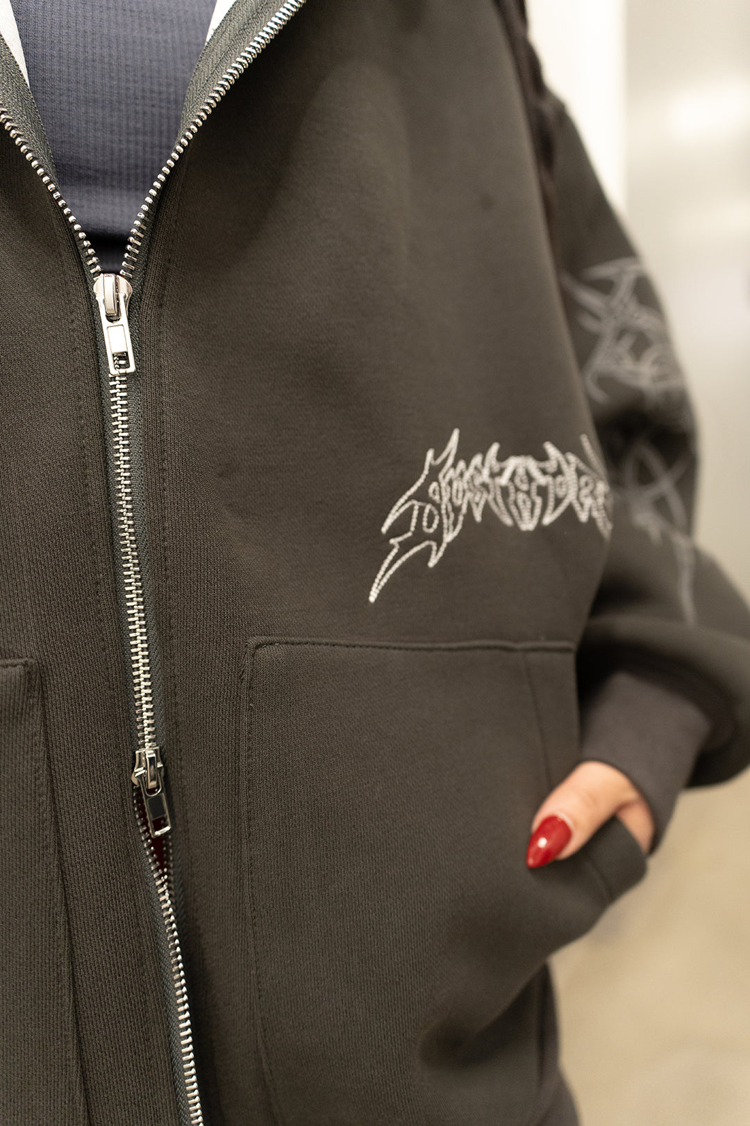 Wrathful Zip-Up (Black)