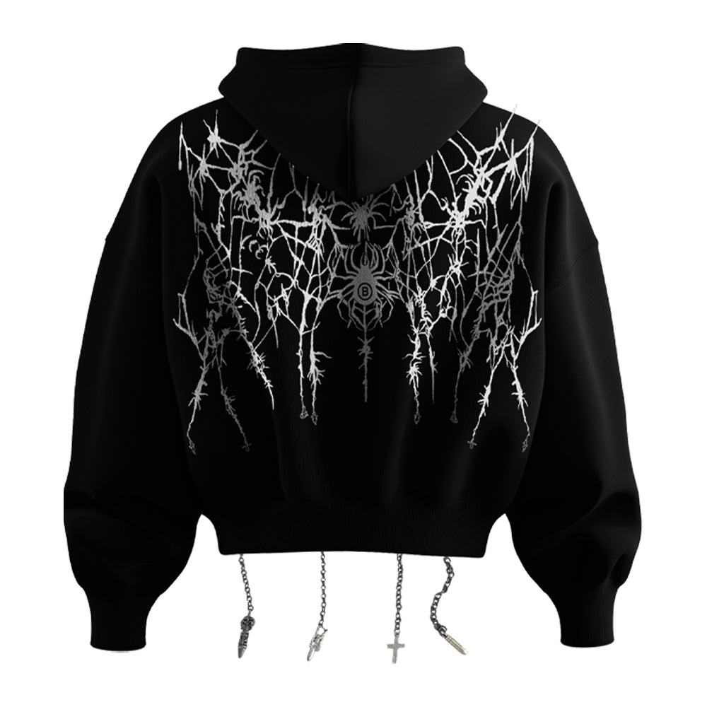 'Webs of Judgement' Hoodie