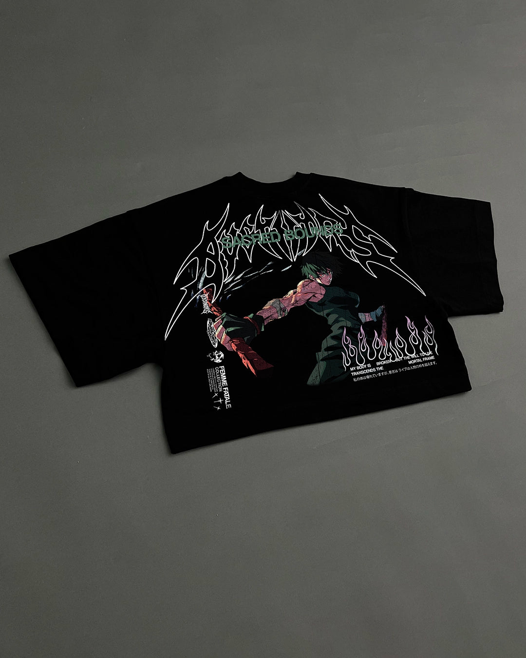 Womens 'Sacred Bounds' Crop